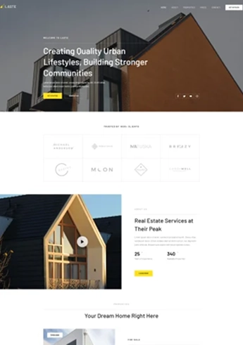Real Estate-3 template
