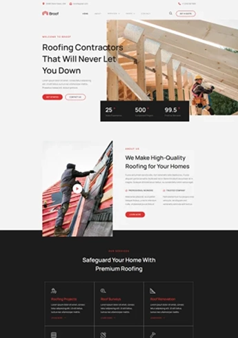 Roofing-3 template